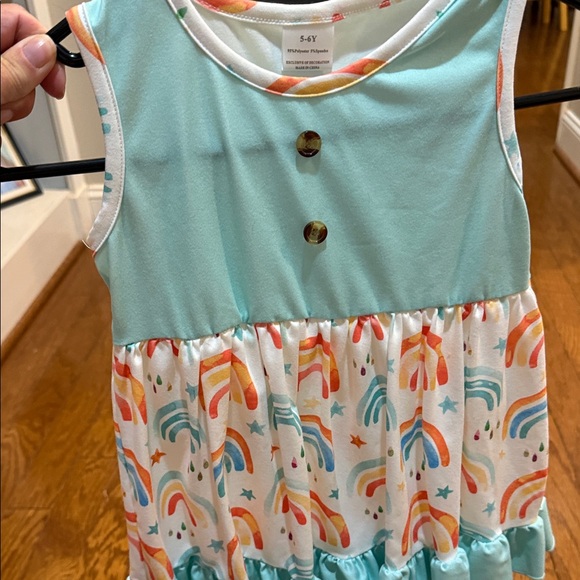 Rainbow Ruffle Shorts Set - Picture 9 of 10